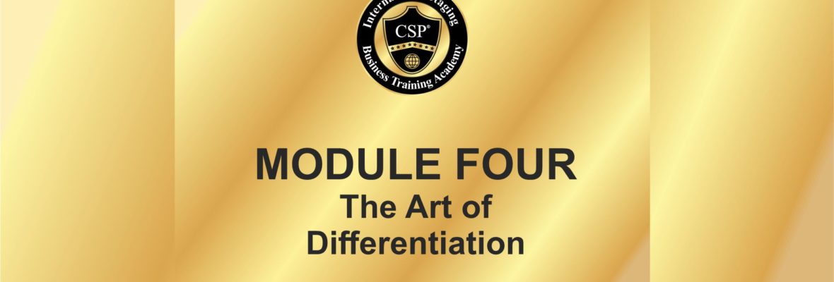 Module 4: The Art of Differentiation