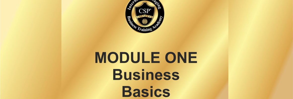 Module 1: Business Basics